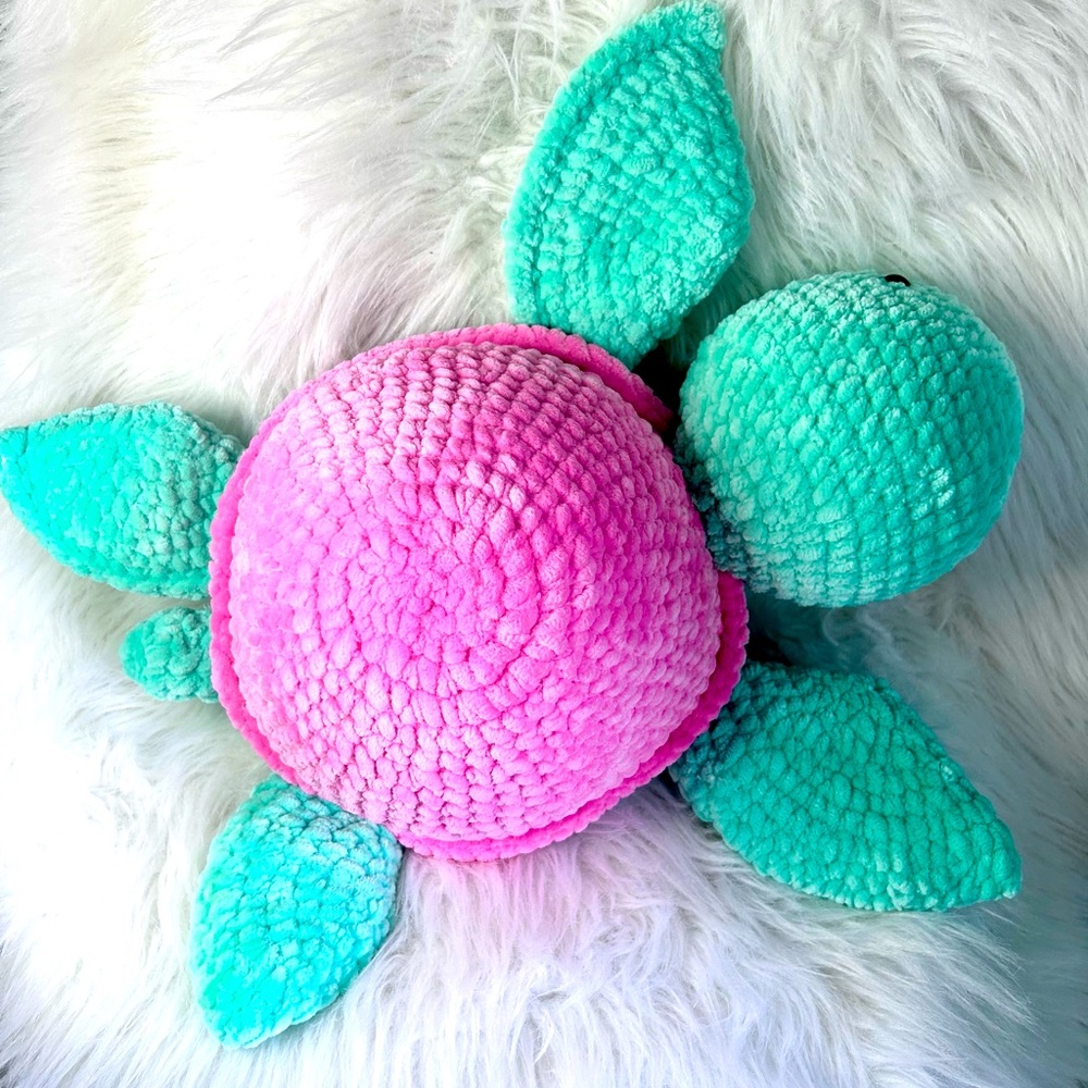 Crochet Turtle Plushie